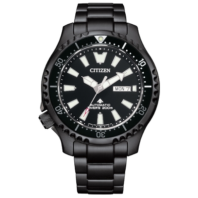 CITIZEN 星辰PROMASTER 鋼鐵河豚EX Plus潛水機械錶NY0135-80E