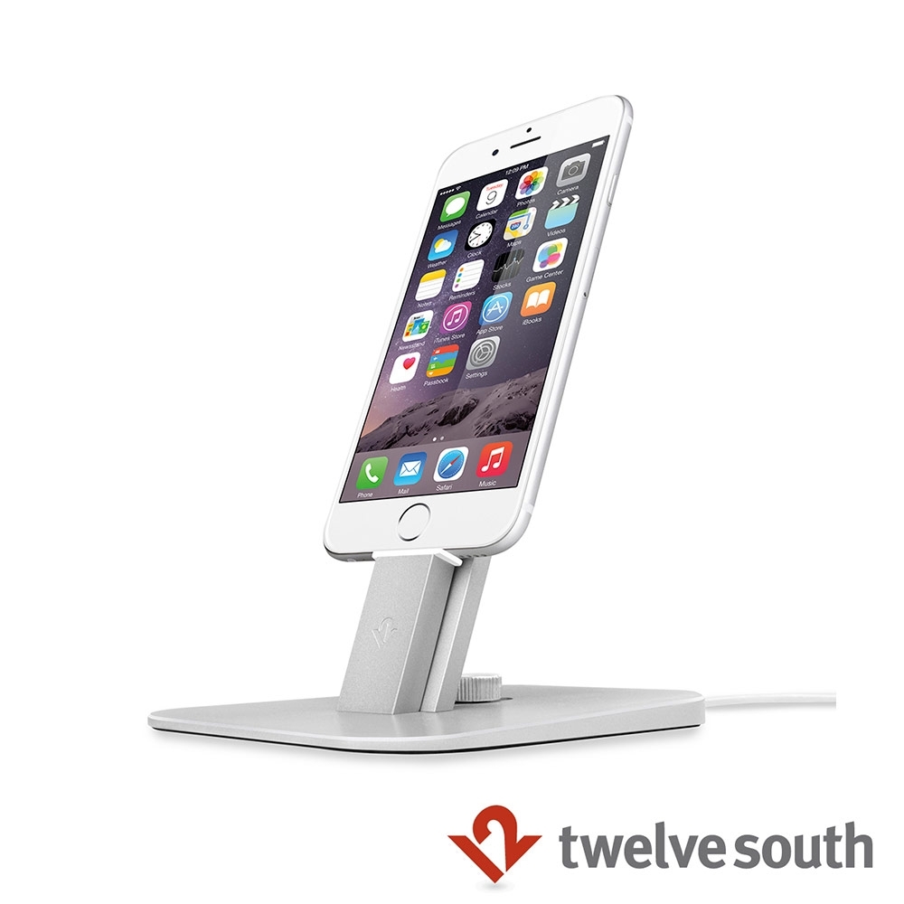 Twelve South HiRise Deluxe iPhone 充電立架 - 銀色 | 其他 | Yahoo奇摩購物中心