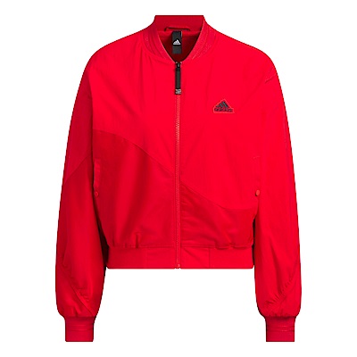 Adidas Bomber JKT [IM8873] 女 外套 夾克 飛行外套 運動 休閒 寬鬆 紅
