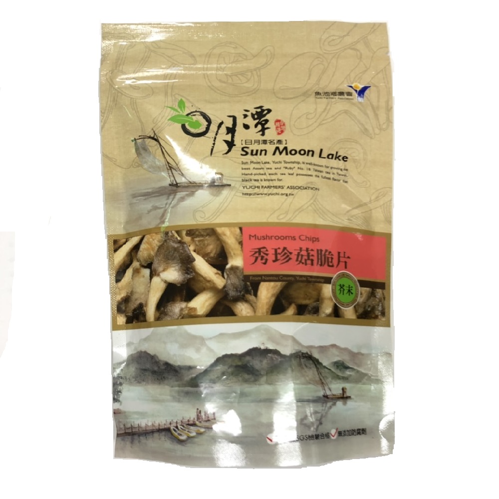 魚池鄉農會 秀珍菇脆片-芥末(90g)