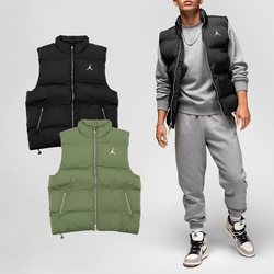 Nike 背心 Jordan Essential 男款 立領 保暖 拉鍊口袋 喬丹 防風 外套 單一價 FB7308-010