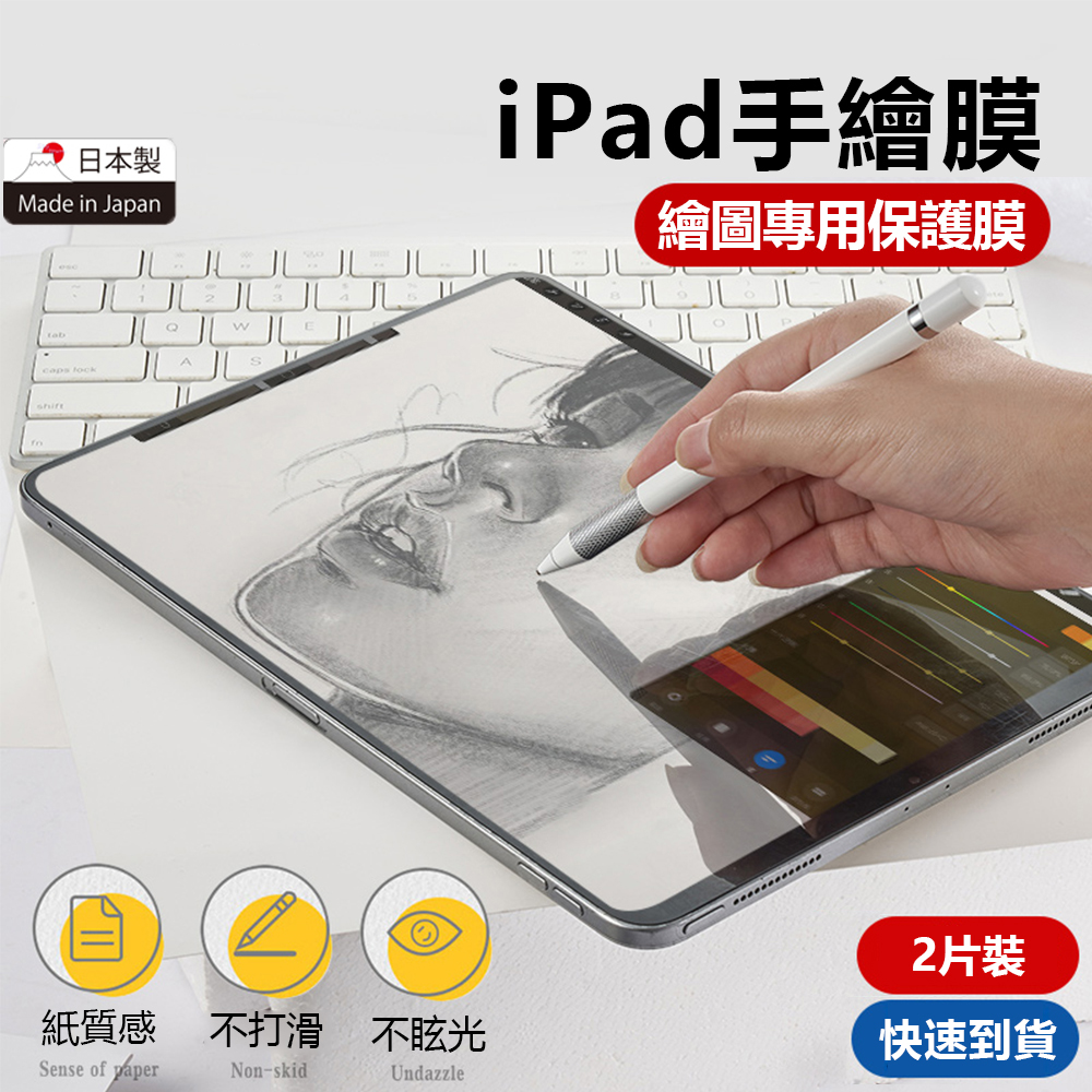 兩組入 iPad Pro 11 2020/2021 繪畫類紙膜 書寫手寫紙質膜 平板保護貼