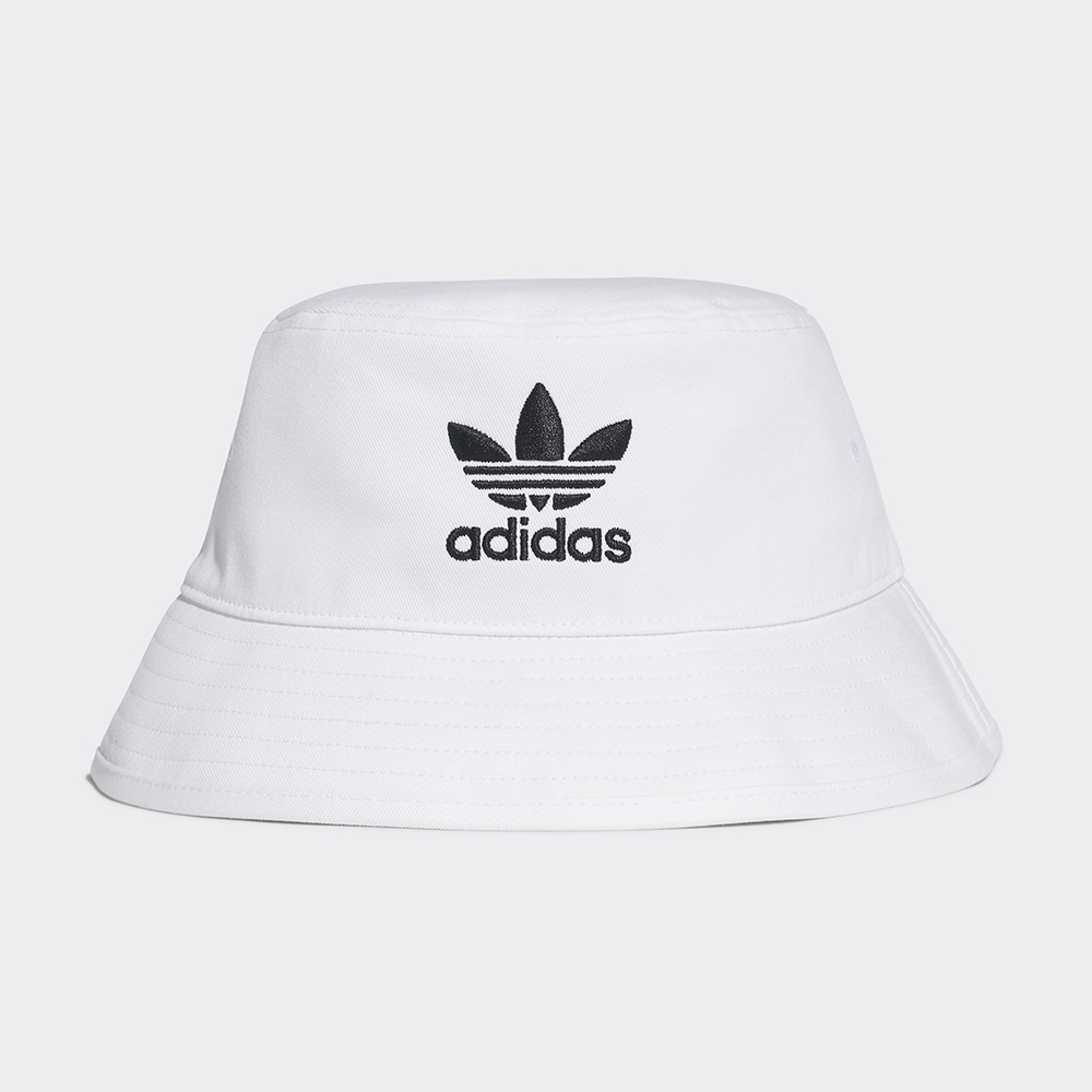 adidas 愛迪達 漁夫帽 帽子 遮陽帽 三葉草 白 FQ4641