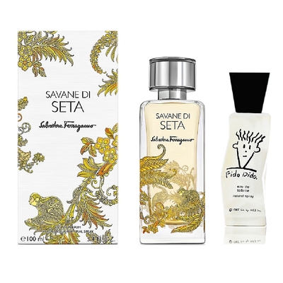 Salvatore Ferragamo Seta Savane Di 絲之境 遺落草原中性淡香精 100ml (原廠公司貨) 搭贈 Fido Dido 中性淡香水 100ml