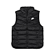 Nike 背心 Repel Windrunner Vest 女款 透氣 羽絨 保暖 防潑水 口袋 黑 白 DH4078-010 product thumbnail 1