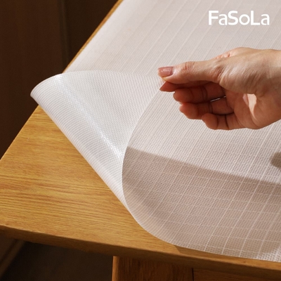 FaSoLa 多用途 PEVA 可裁式 抗菌 防滑 櫥櫃墊 格紋款