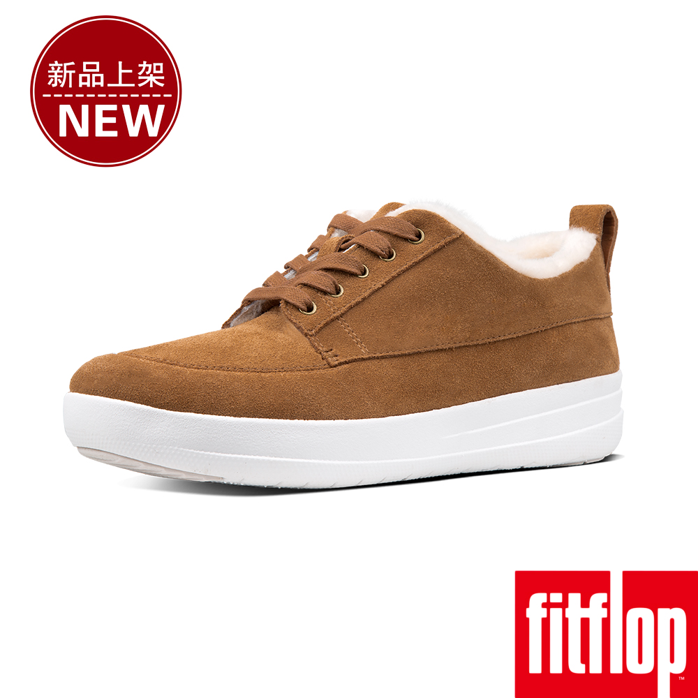 Fitflop Glenda Shearling Sneakers 淡褐色 休閒鞋 Yahoo奇摩購物中心