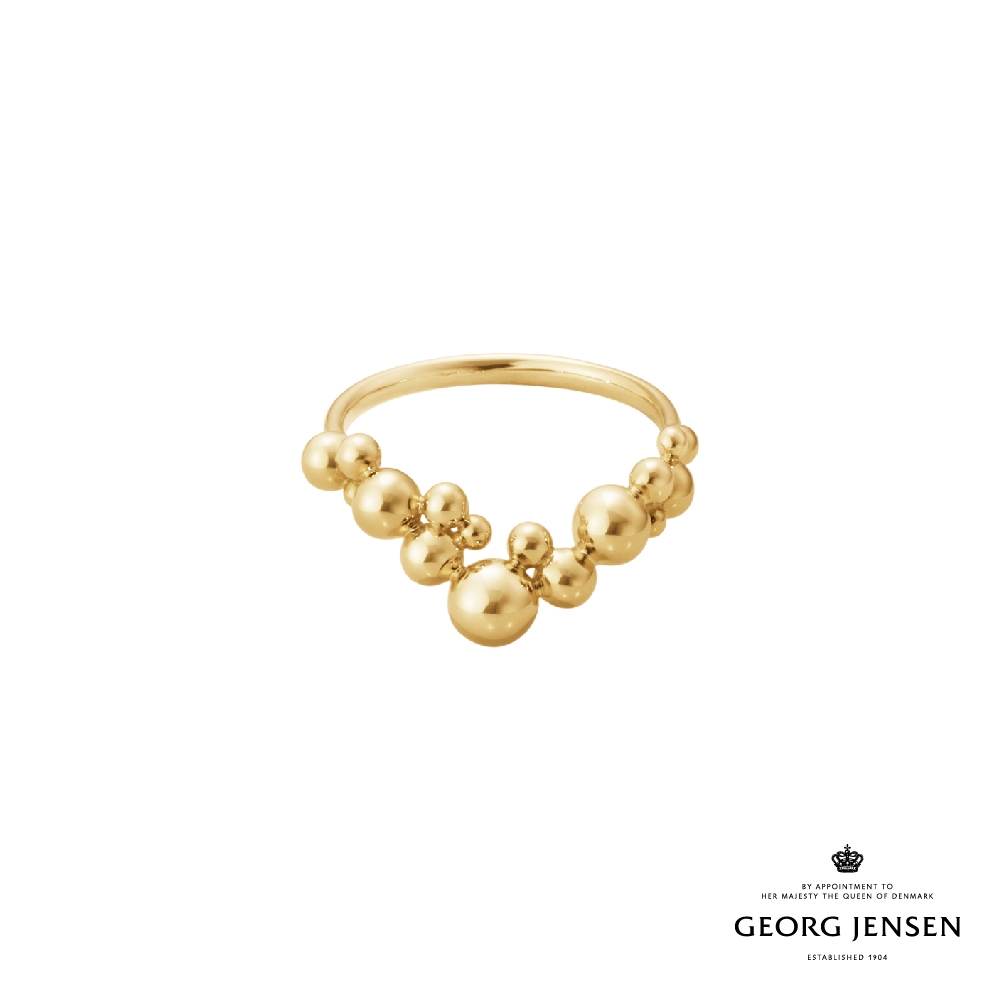 Georg Jensen 喬治傑生 MOONLIGHT GRAPES 戒指-18K再生黃金