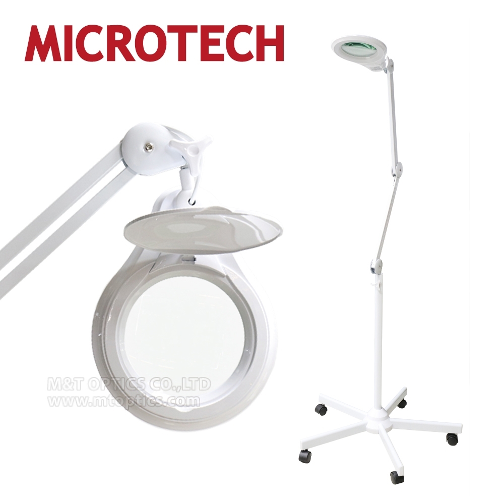 MICROTECH MGW93-F-3D LED放大鏡燈(白)-腳架落地型