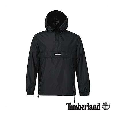 Timberland 男款黑色潮流套頭夾克|A1O8K