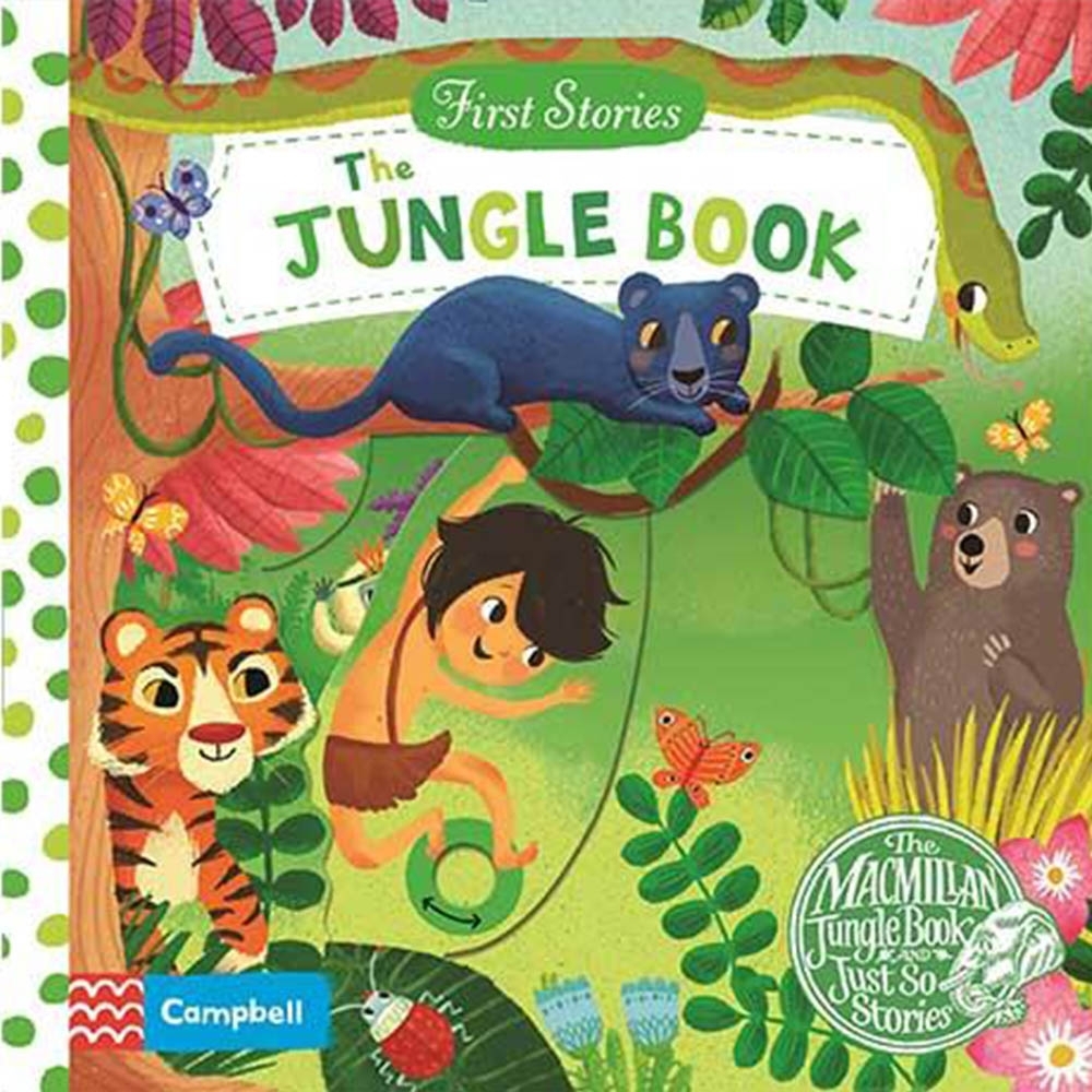 First Stories：The Jungle Book 與森林共舞硬頁拉拉操作書 | 拾書所