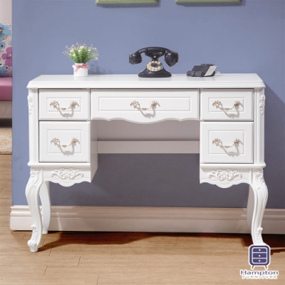 Hampton奧菲莉雅歐風3.5尺玄關桌-105*43*76cm