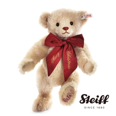 STEIFF德國金耳釦泰迪熊 Christmas Teddy Bear聖誕泰迪熊 限量版