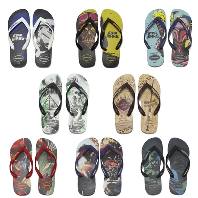 Havaianas 拖鞋 Flip Flops 男鞋 星際大戰 哈利波特 DC英雄 哈瓦仕 單一價 41351852099M