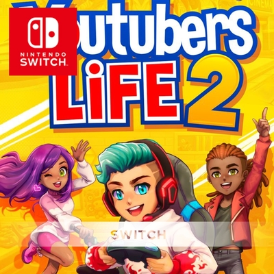 任天堂 Switch 模擬主播２ Youtubers Life 2 國際版 封面支援