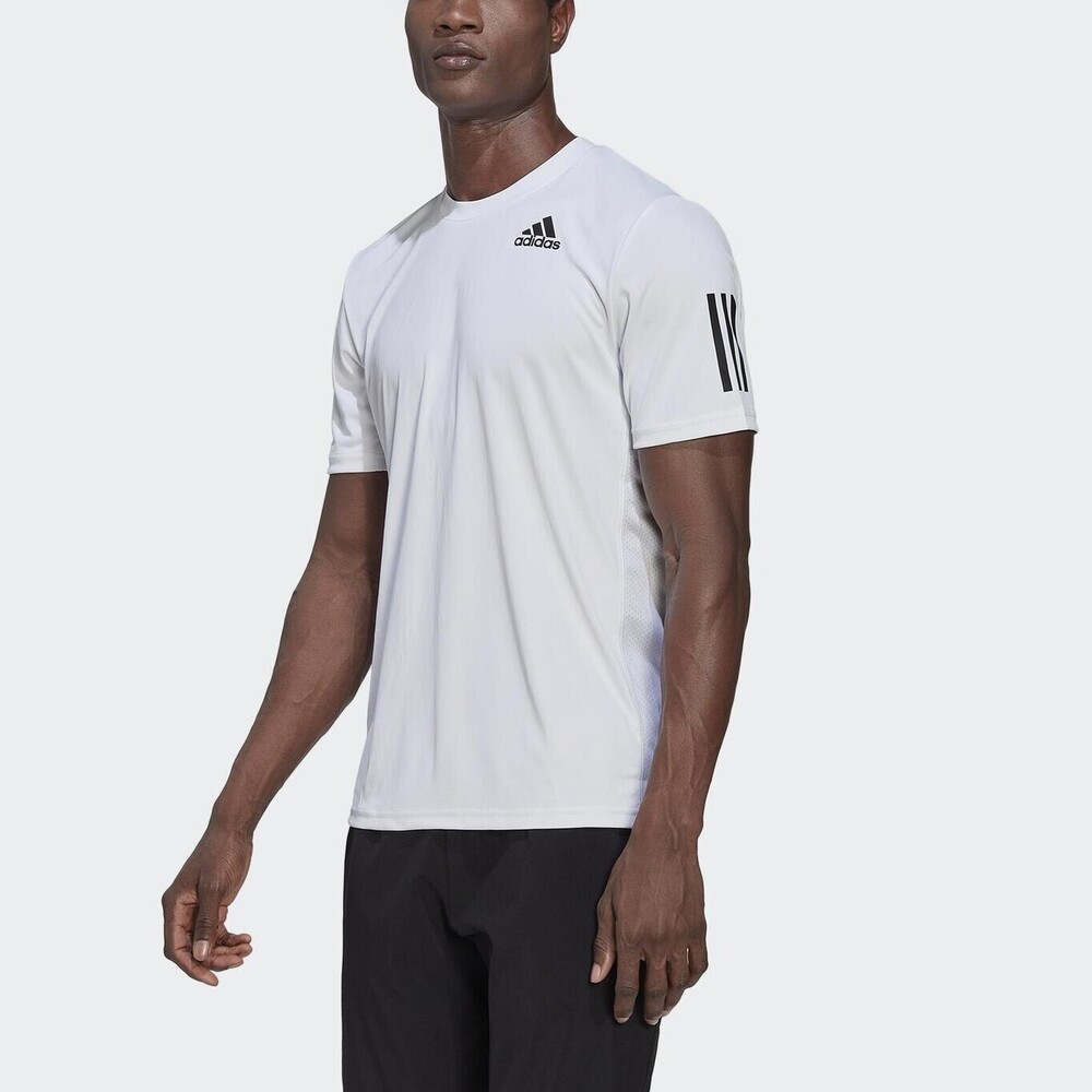 Adidas Club Smu3s Tee [HP1999] 男 短袖 上衣 T恤 網球 運動 吸濕 排汗 愛迪達 白
