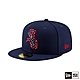 NEW ERA 59FIFTY 5950LOGO STARRED 白襪 海軍藍 product thumbnail 2