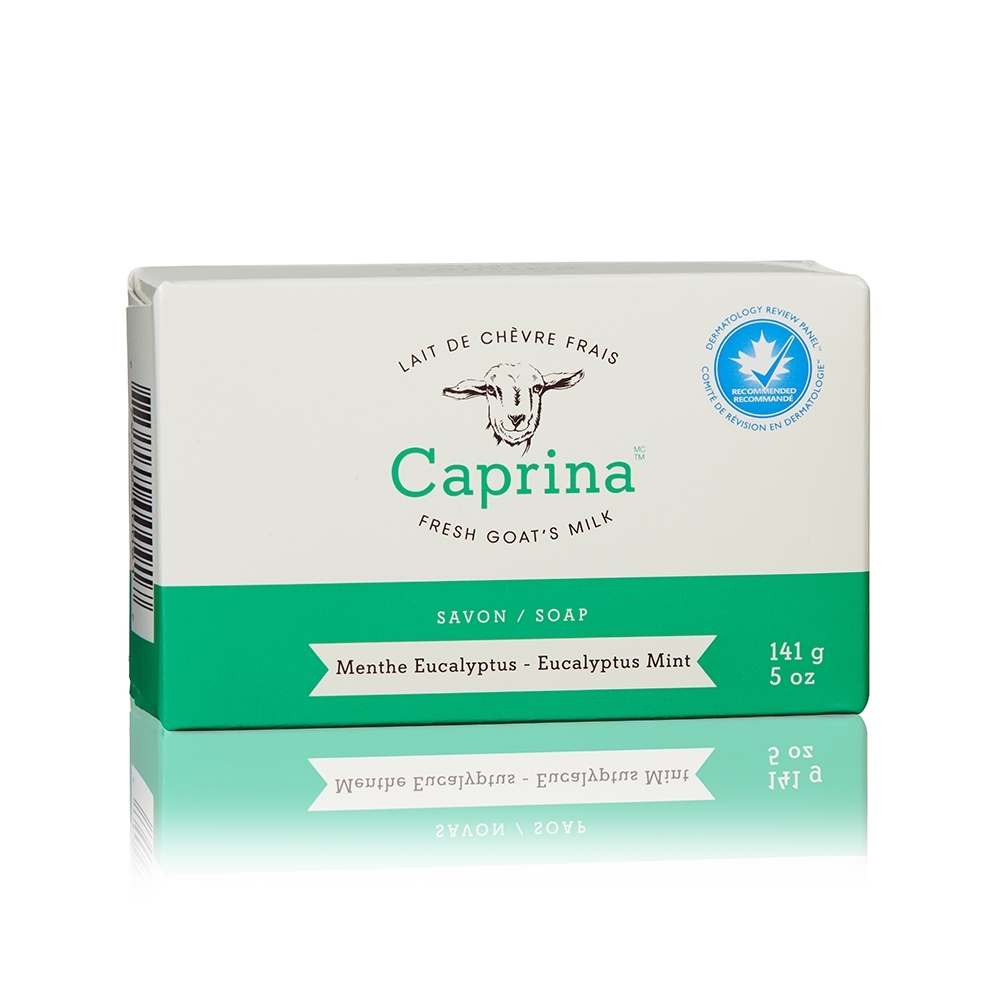 加拿大 Caprina 山羊奶滋養皂-尤加利薄荷-141g/5oz