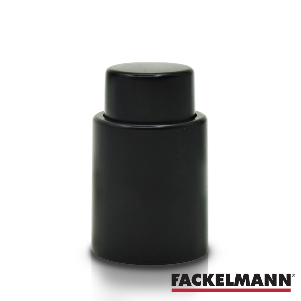 德國Fackelmann 黑金系列按壓式真空瓶塞