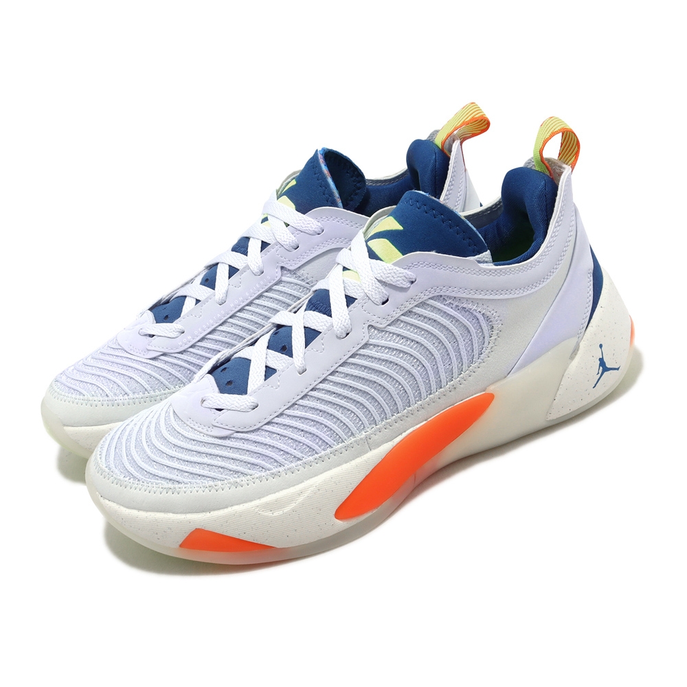 Nike 籃球鞋Jordan Luka 1 Next Nature PF 白藍橘東77 男鞋DR9829-074