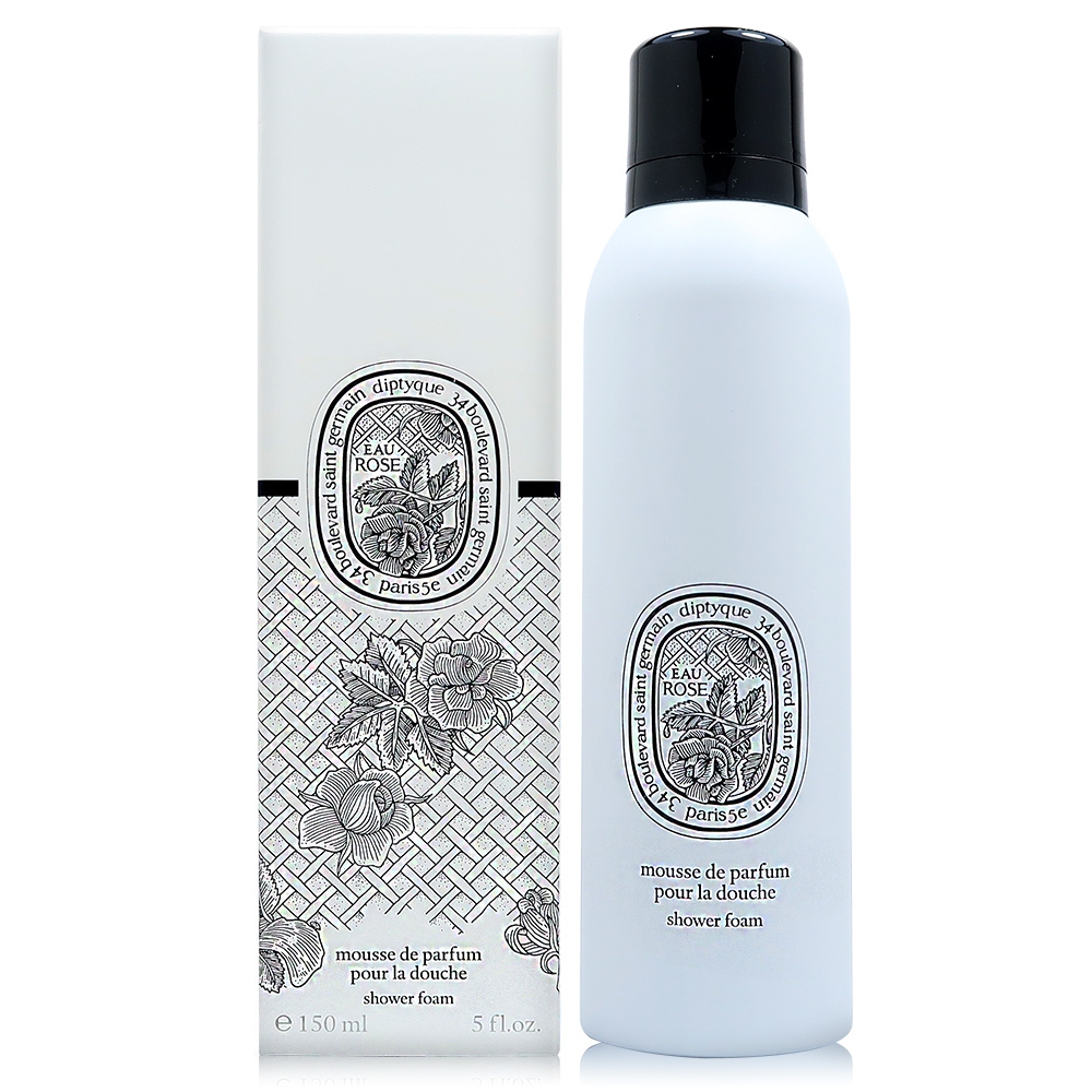 DIPTYQUE MOUSSE DOCCIA EAU ROSE 玫瑰之水沐浴慕斯150ML (平行輸入)