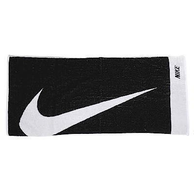Nike Jacquard [AC2383-189] 毛巾 運動 登山 居家 80x35cm LOGO 黑