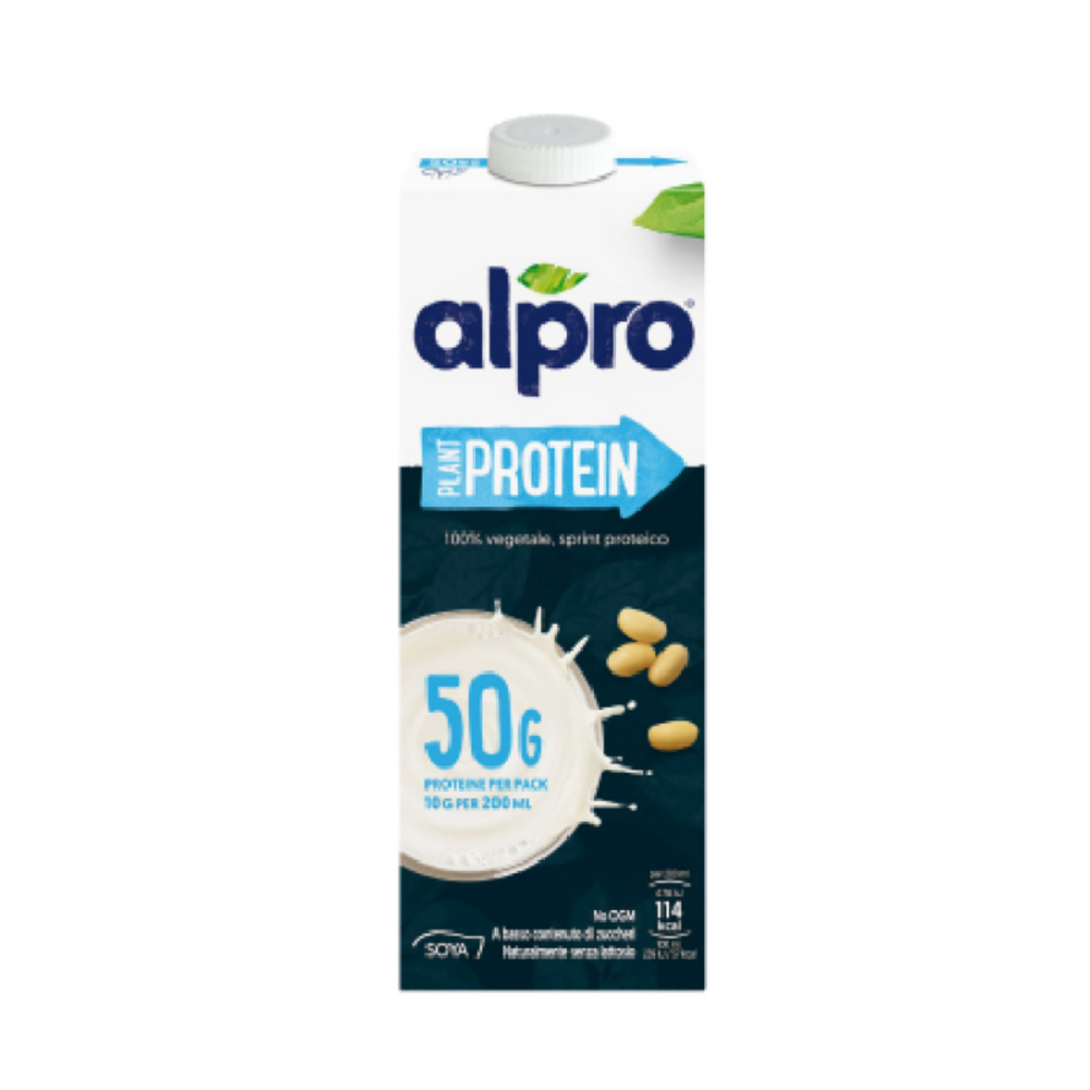 [比利時 ALPRO]  高蛋白 原味豆奶1L(全素)