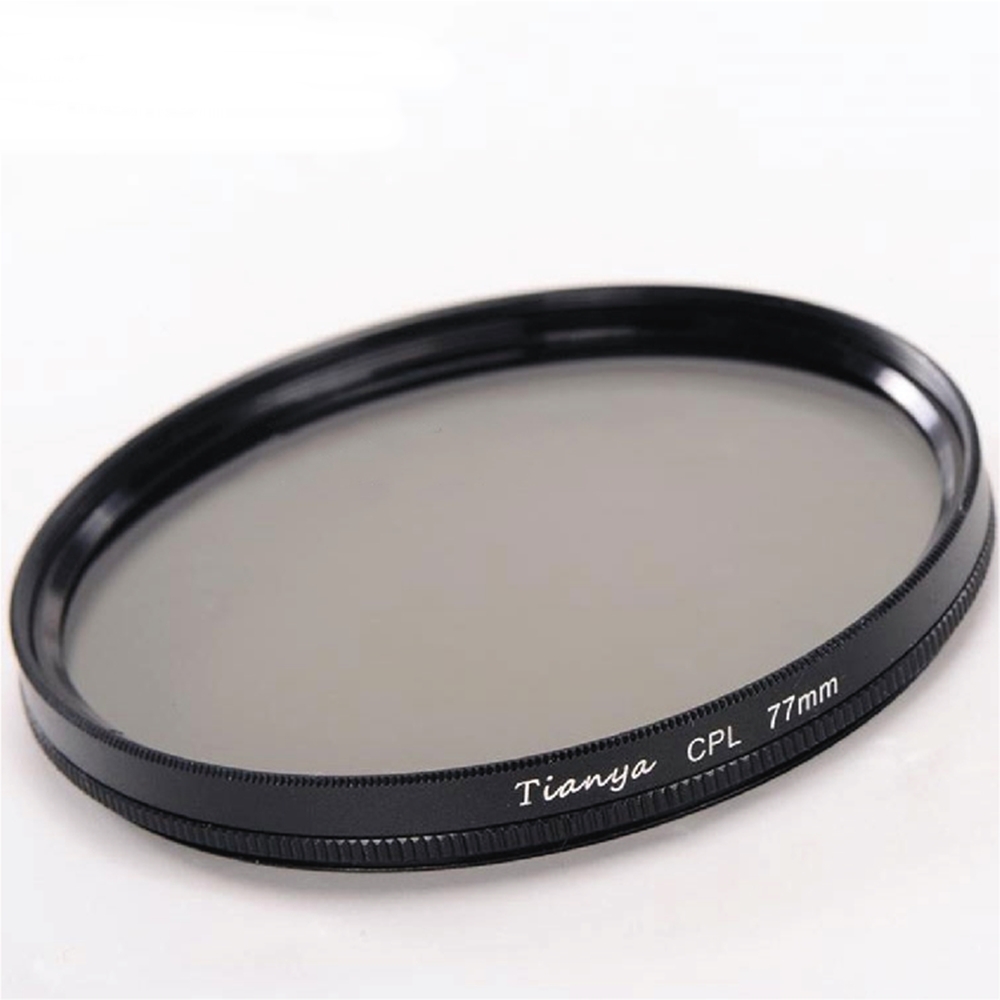 Tianya天涯CPL偏光鏡圓型偏光鏡環型偏光鏡圓偏振鏡82mm偏光鏡(無鍍膜非薄框)-料號T0C82