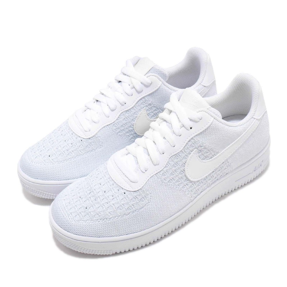 nike airforce 1 flyknit white