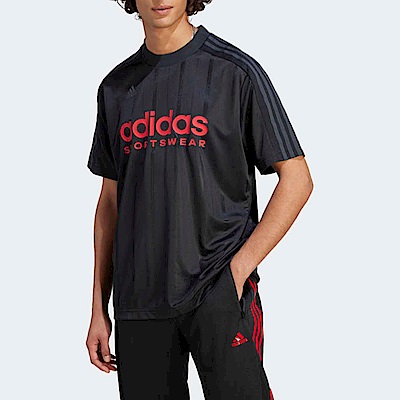 Adidas M Tiro Tee IQ0895 男 短袖 上衣 T恤 運動 休閒 寬鬆 舒適 愛迪達 黑