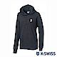 K-SWISS Hooded Sweat Shirts時尚連帽上衣-女-黑 product thumbnail 1