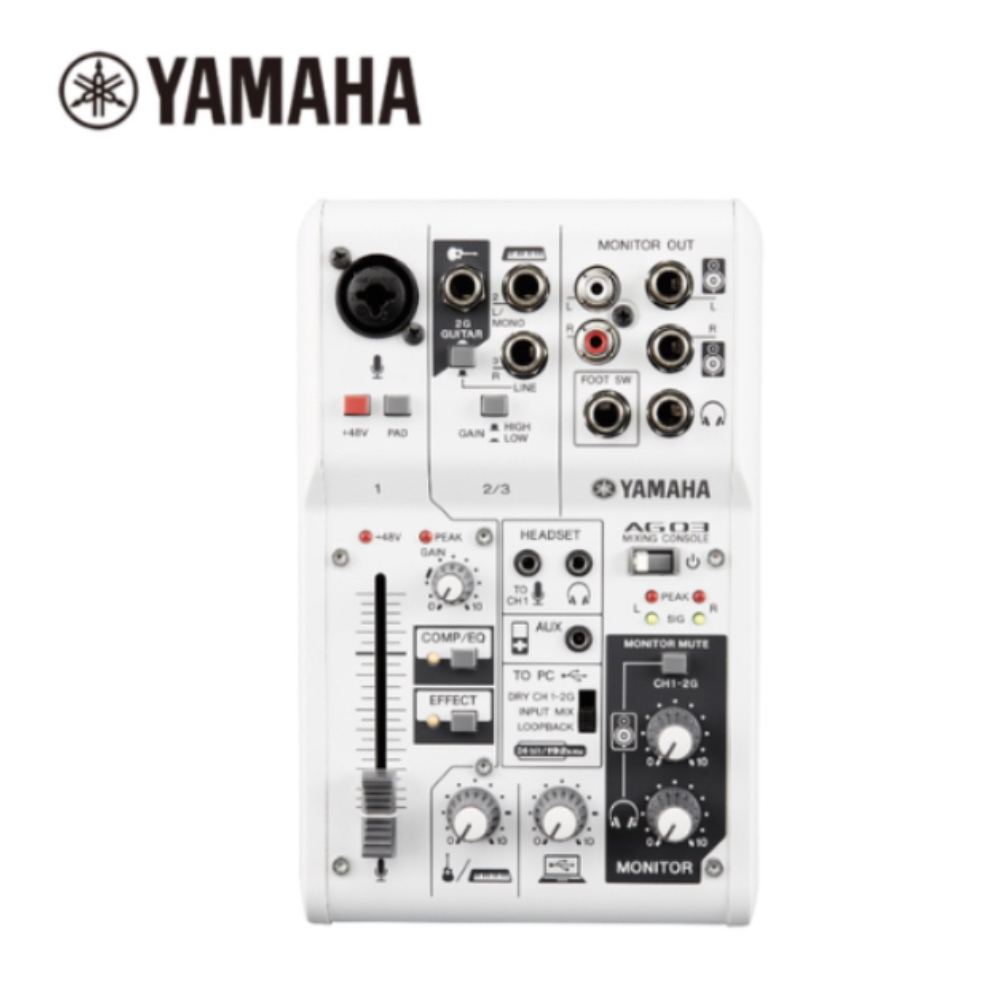 YAMAHA AG03 混音器 | 混音器/錄音座 | Yahoo奇摩購物中心