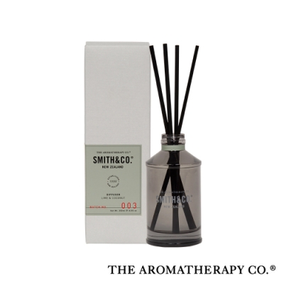 The Aromatherapy Co. 紐西蘭天然香氛 Smith & Co 系列 檸檬椰子 Lime and Coconut 250ml 居家擴香