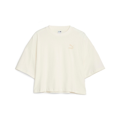 【PUMA官方旗艦】流行系列Classics寬版短袖T恤 女性 62138199