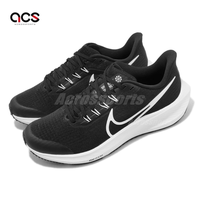 Nike 慢跑鞋 Air Zoom Pegasus 39 NN GS 大童 女鞋 黑 白 小飛馬 氣墊 運動鞋 DM4015-001