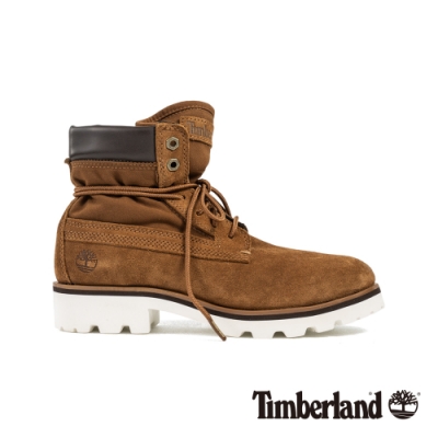 Timberland 男款深棕色絨面革6吋靴|A29FR