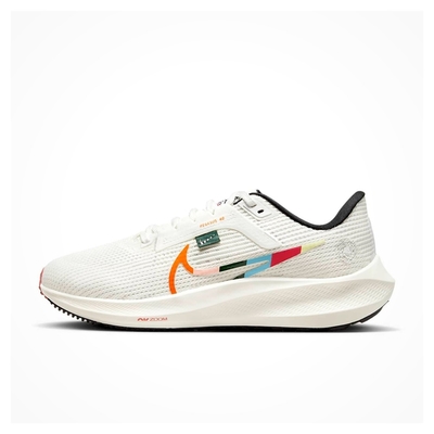 NIKE W AIR ZOOM PEGASUS 40 女慢跑鞋-米白多色-FN8919191