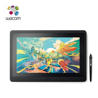 福利品 wacom cintiq 16 筆式繪圖螢幕 (dtk-1660/k0)