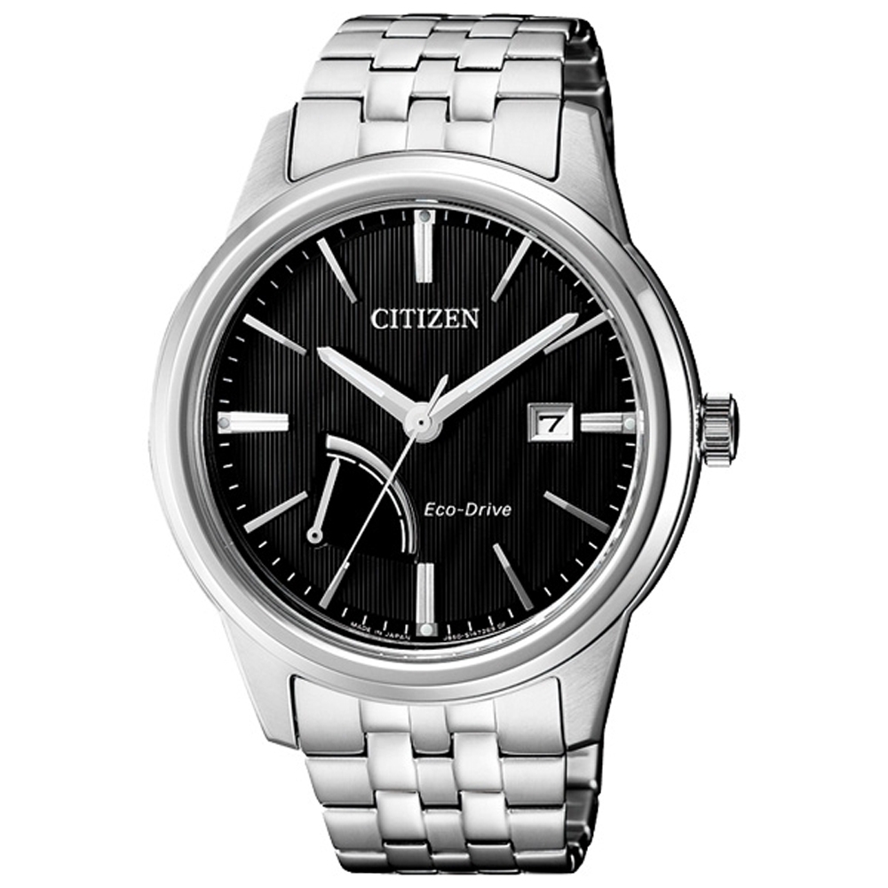 CITIZEN Eco-Drive 捍衛戰士光動能日期時尚腕錶-AW7000-58E-41mm