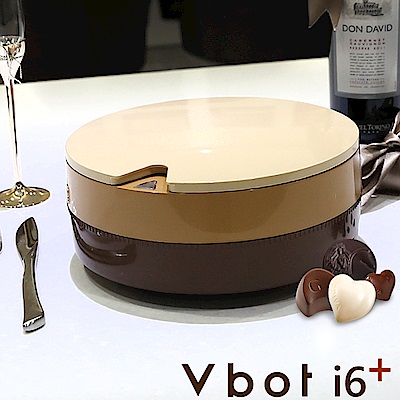 Vbot 超級鋰電池迷你智慧型掃地機器人 (2合1) i6蛋糕機(巧克力)