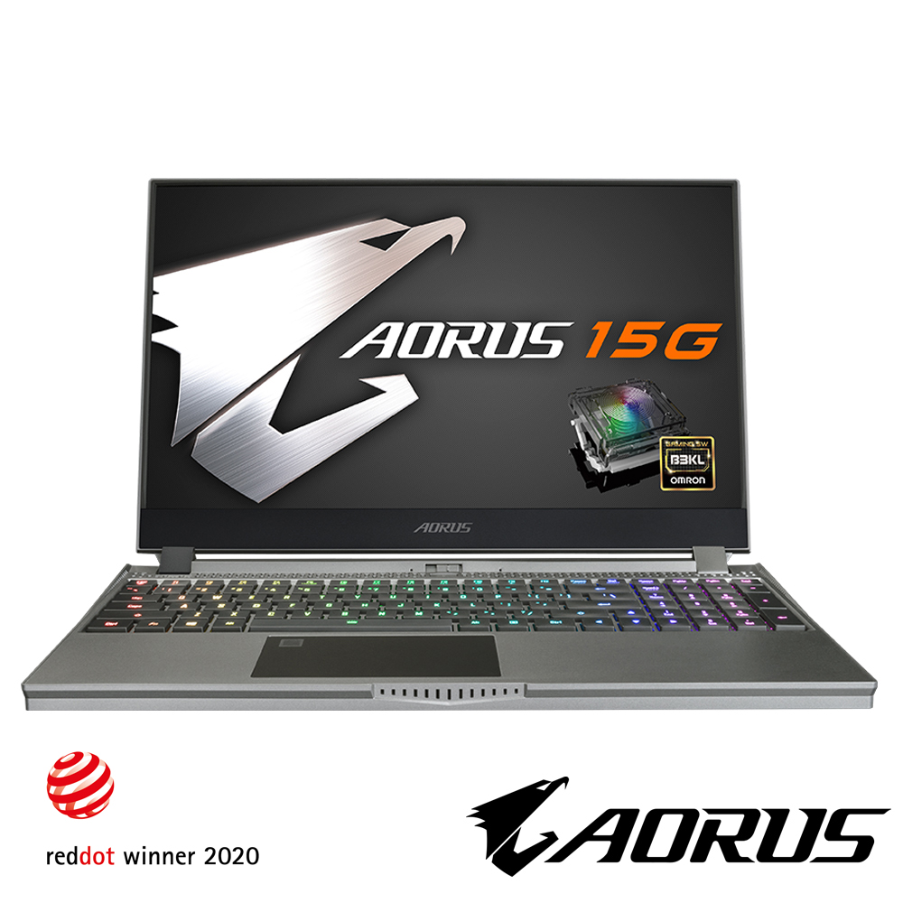 技嘉 AORUS 15G XB 電競筆電 i7-10875H/RTX2070SUPER技嘉 旗艦 AORUS 系列