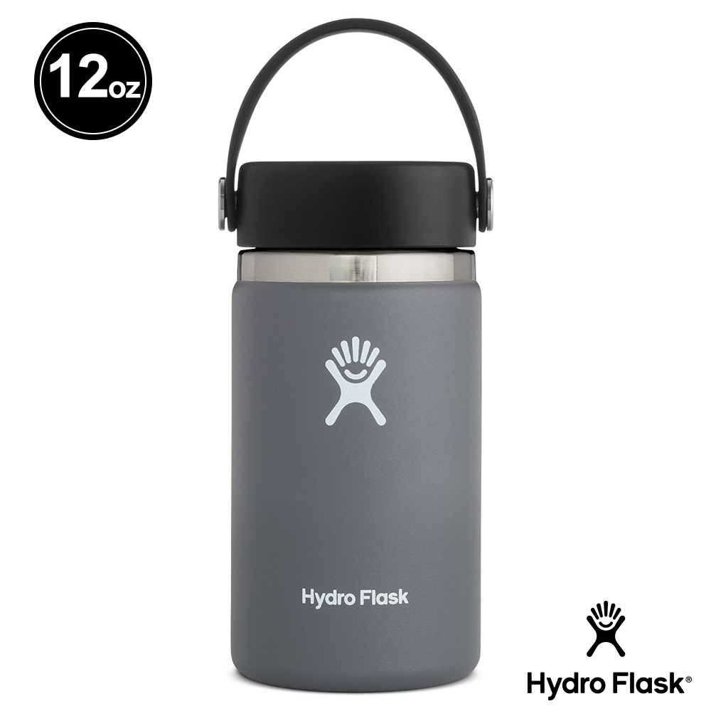 美國Hydro Flask 真空保冷/熱 寬口鋼瓶 355ml 石板灰