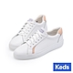 Keds PURSUIT 精緻時尚網球皮革運動鞋-粉/白 9241W130453 product thumbnail 2