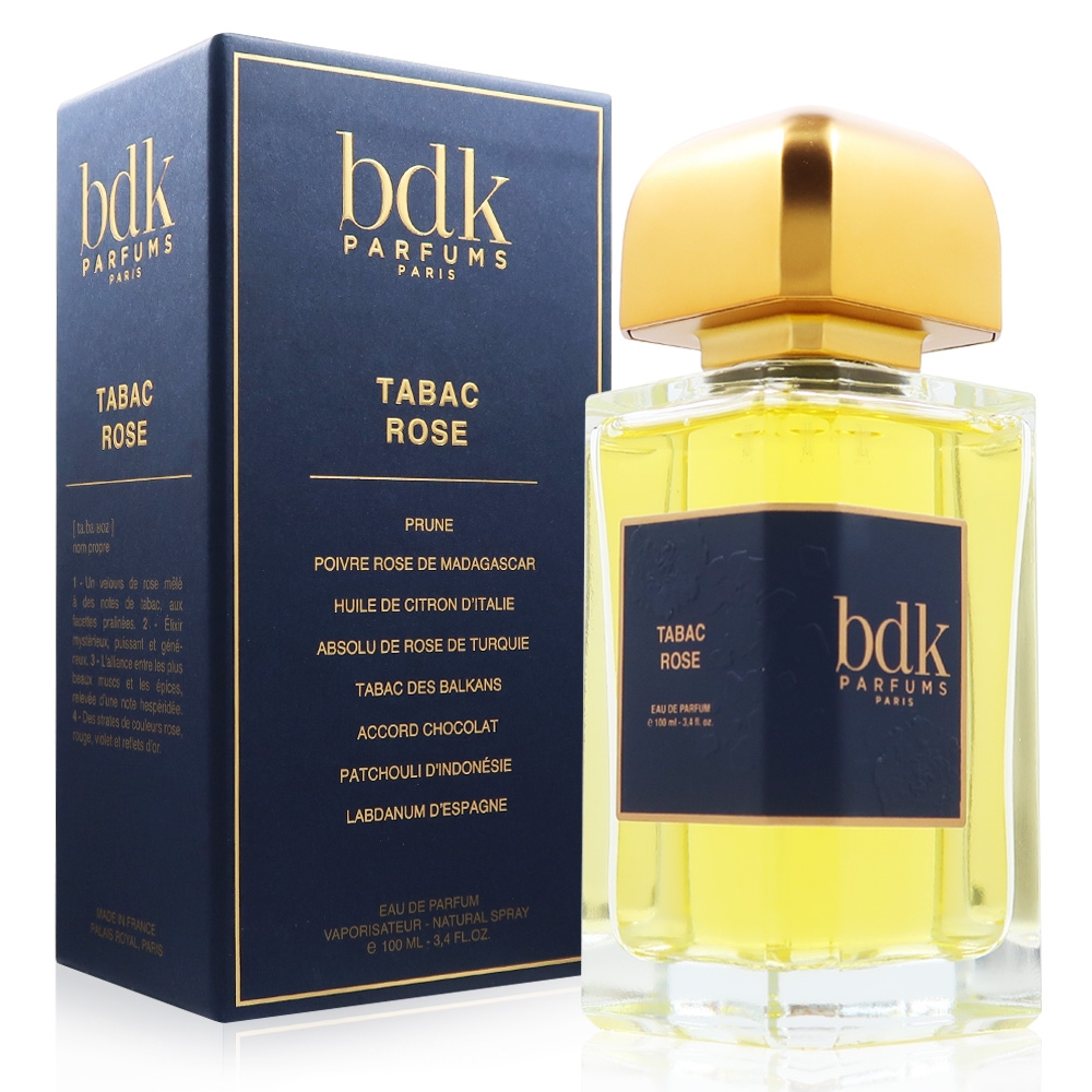 BDK PARFUMS TABAC ROSE 莉莉絲的煙圈(菸草玫瑰)淡香精100ML (平行輸入