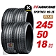 【NANKANG 南港輪胎】SPORTNEX NS-25 245/50R18 安靜耐磨輪胎汽車輪胎4入組-(送免費安裝) product thumbnail 1