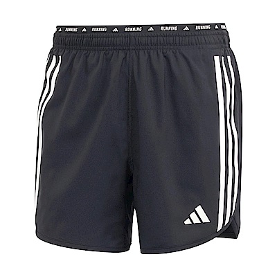 Adidas OTR E 3S Short IQ3814 男 短褲 運動 訓練 慢跑 路跑 反光 吸濕排汗 中腰 黑