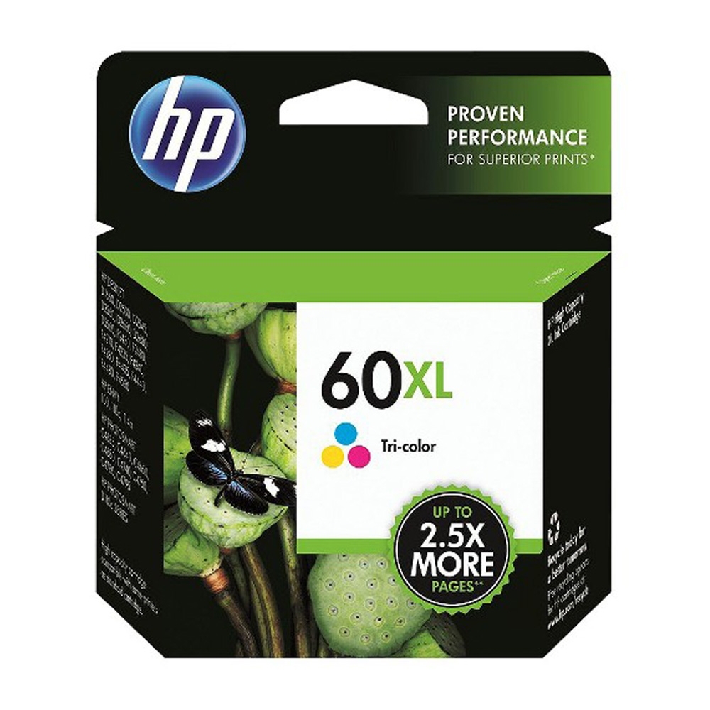 HP 60XL/CC644WA 彩色 原廠高容量墨水匣
