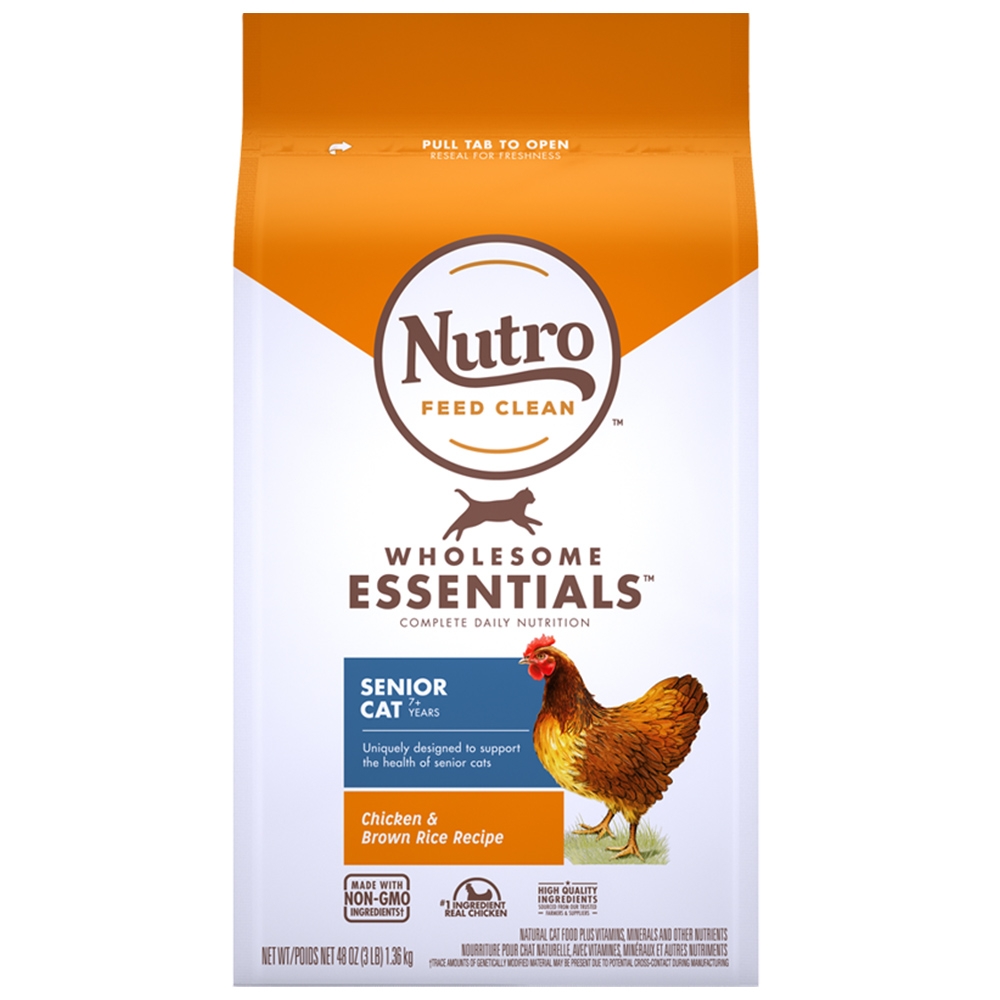 Nutro 美士 全護營養 熟齡貓配方(農場鮮雞+糙米)14磅