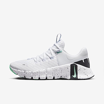 Nike W Free Metcon 5 [DV3950-101] 女 訓練鞋 運動 健身 重訓 襪套 支撐 透氣 白