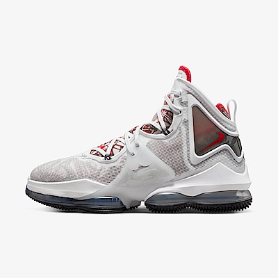 Nike LeBron 19 XIX EP [DC9340-101] 男 籃球鞋 運動 詹姆斯 氣墊 穩固 包覆 白紅